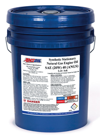 AMSOIL Synthetic Stationary Natural Gas Engine Oil